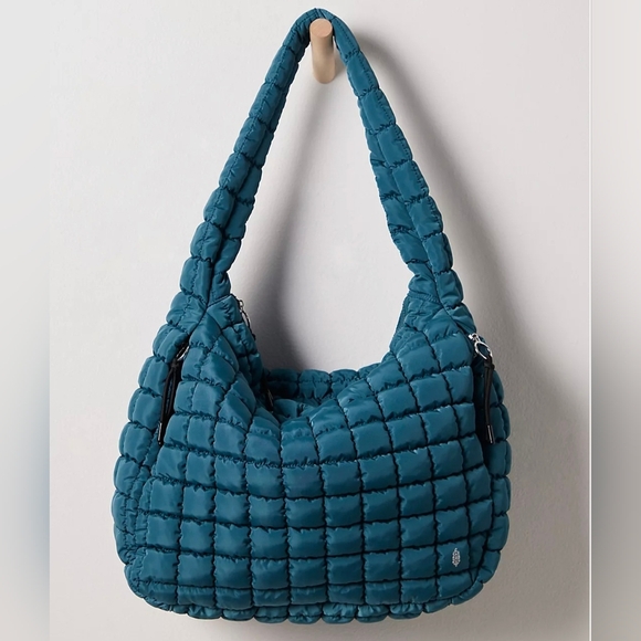 🌟 NWT 🌟 Free People Quilted Carryall Bag - Picture 2 of 5
